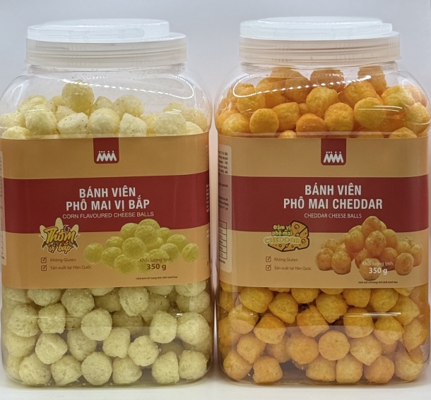 CRISPY CHEESE BALL & CORN SOUP FLAVOR